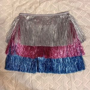 NWT tinsel skirt